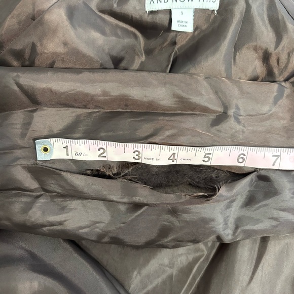 And Now This-Women's Mixed-Media Puffer Jacket, (for Clarissa) - Picture 13 of 14